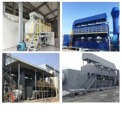 Регенеративный тепловой окислитель RTO для контроля и очистки отходов вес 1500 кг
