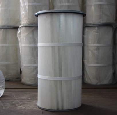 0.3um Пористый фильтр с плюшевым воздушным картриджем для фильтрации пыли на производственных предприятиях