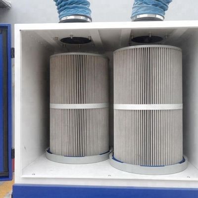 2.2kw Сварный экстрактор дыма лазерный дымовой эвакуатор для 20 м2 фильтрующей площади и промышленной