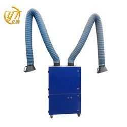 Мобильный сварочный вытягиватель дыма для сварки с размером рук D160*2000 мм и производительностью
