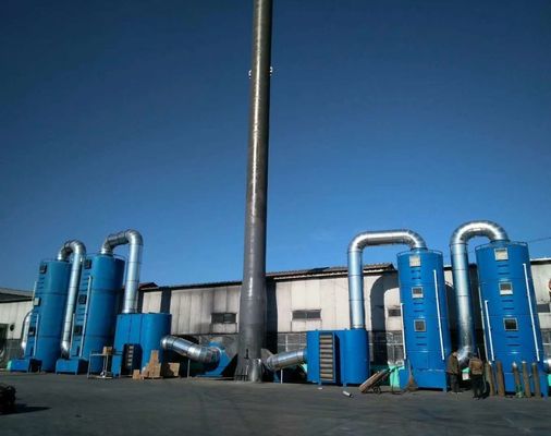 Промышленная адсорбционная колонна для очистки отработавших газов в крупномасштабных заказах