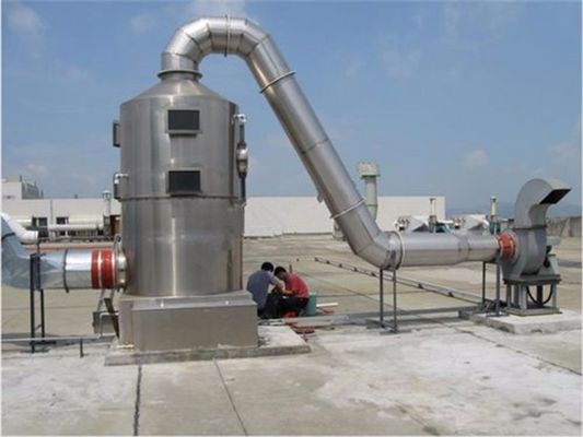 32 мм Выкачки трубы Диаметр выхлопных газов Сбор воздушный фильтр влажный скраббер Система для 0,75 мотора мощности