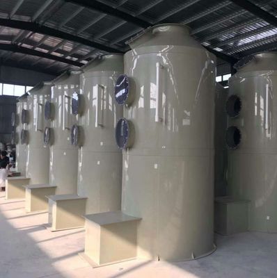 OEM CO2 и SO2 выхлопные газовые адсорбционные башни для очистки воздуха производственных предприятий