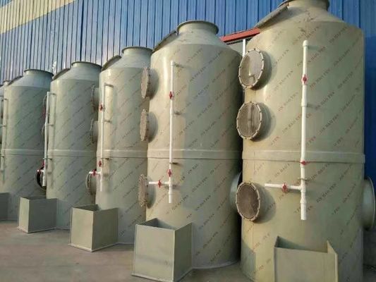 OEM CO2 и SO2 выхлопные газовые адсорбционные башни для очистки воздуха производственных предприятий