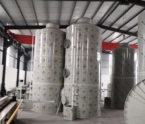 OEM CO2 и SO2 выхлопные газовые адсорбционные башни для очистки воздуха производственных предприятий