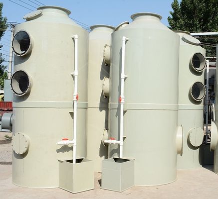 OEM CO2 и SO2 выхлопные газовые адсорбционные башни для очистки воздуха производственных предприятий