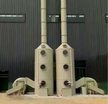 Колонна адсорбции полипропиленового газа 65 мм для безопасного и эффективного контроля запаха